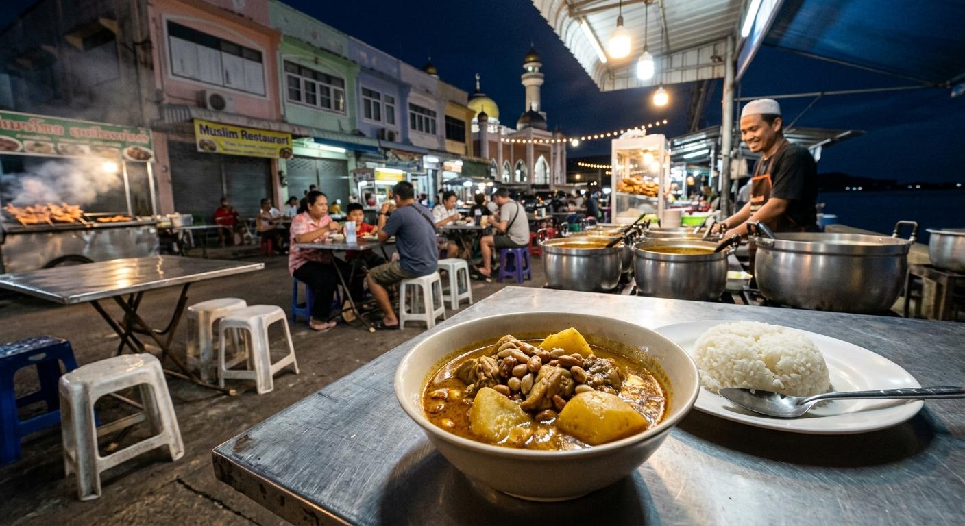 Massaman Curry mit Hähnchen – mildes Thai-Curry mit Kartoffeln, Kokosmilch und ganz viel Aroma
