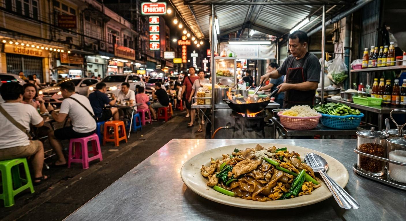 Pad See Ew wie in Thailand: Würzige Reisbandnudeln aus dem Wok ganz einfach selber machen
