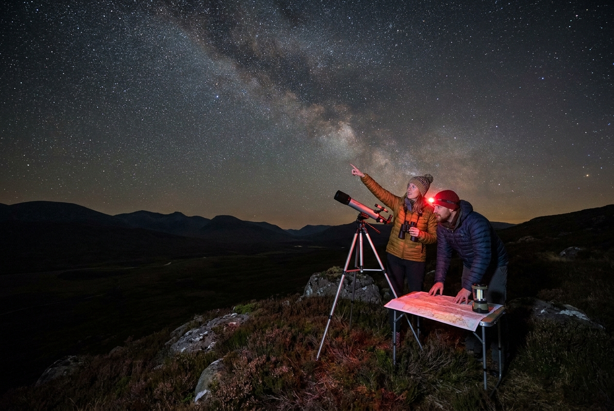 Sternegucken am Wochenende: Dunkle Orte für einen astronomischen Kurztrip