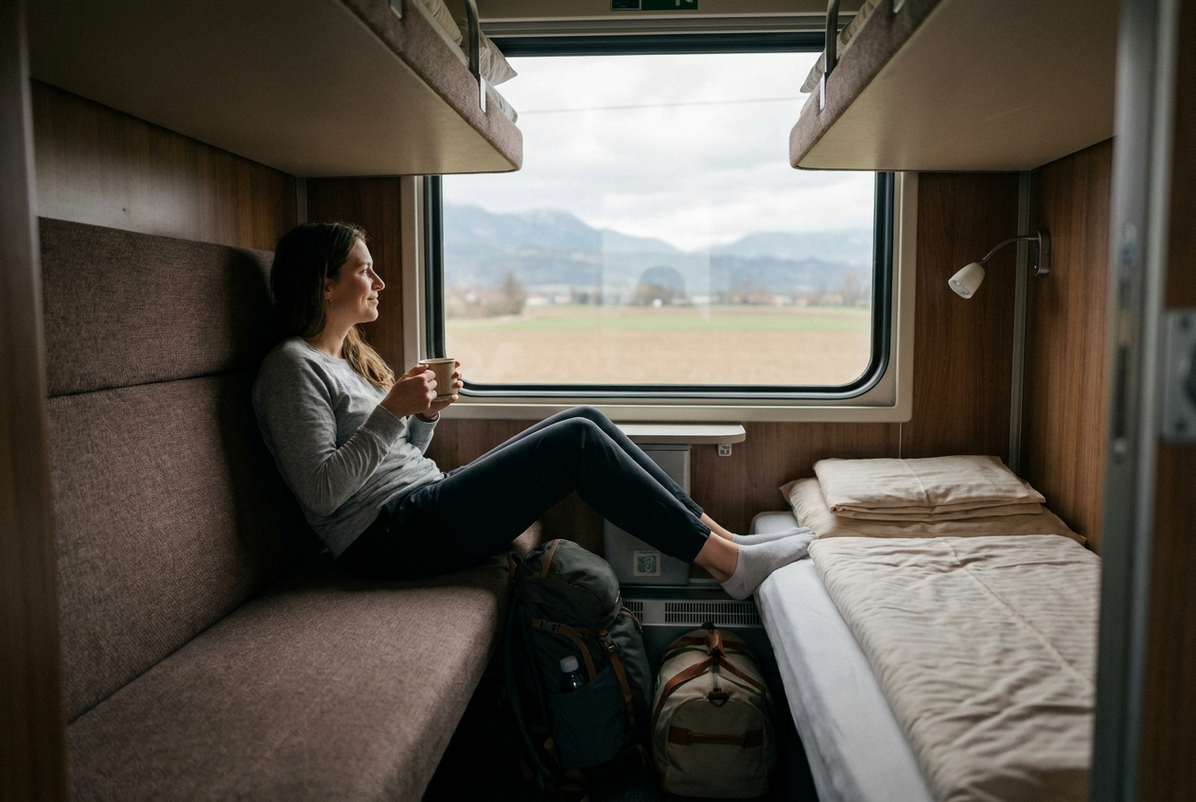 Kurztrip mit dem Nachtzug: Schlafend anreisen und mehr Zeit am Ziel gewinnen