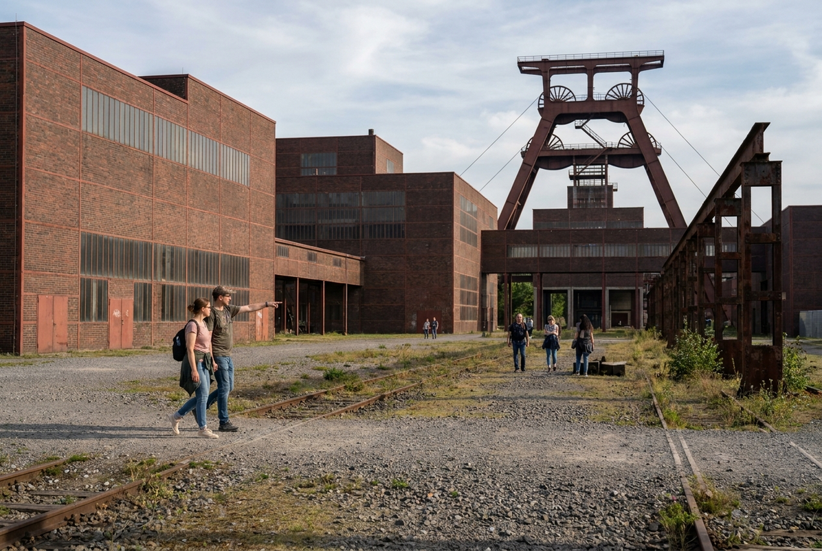 Industriekultur im Ruhrgebiet: Zechen, Hüttenwerke und Arbeitersiedlungen am Wochenende
