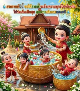 Ein Fest der Freude und Erneuerung: Songkran in Thailand
