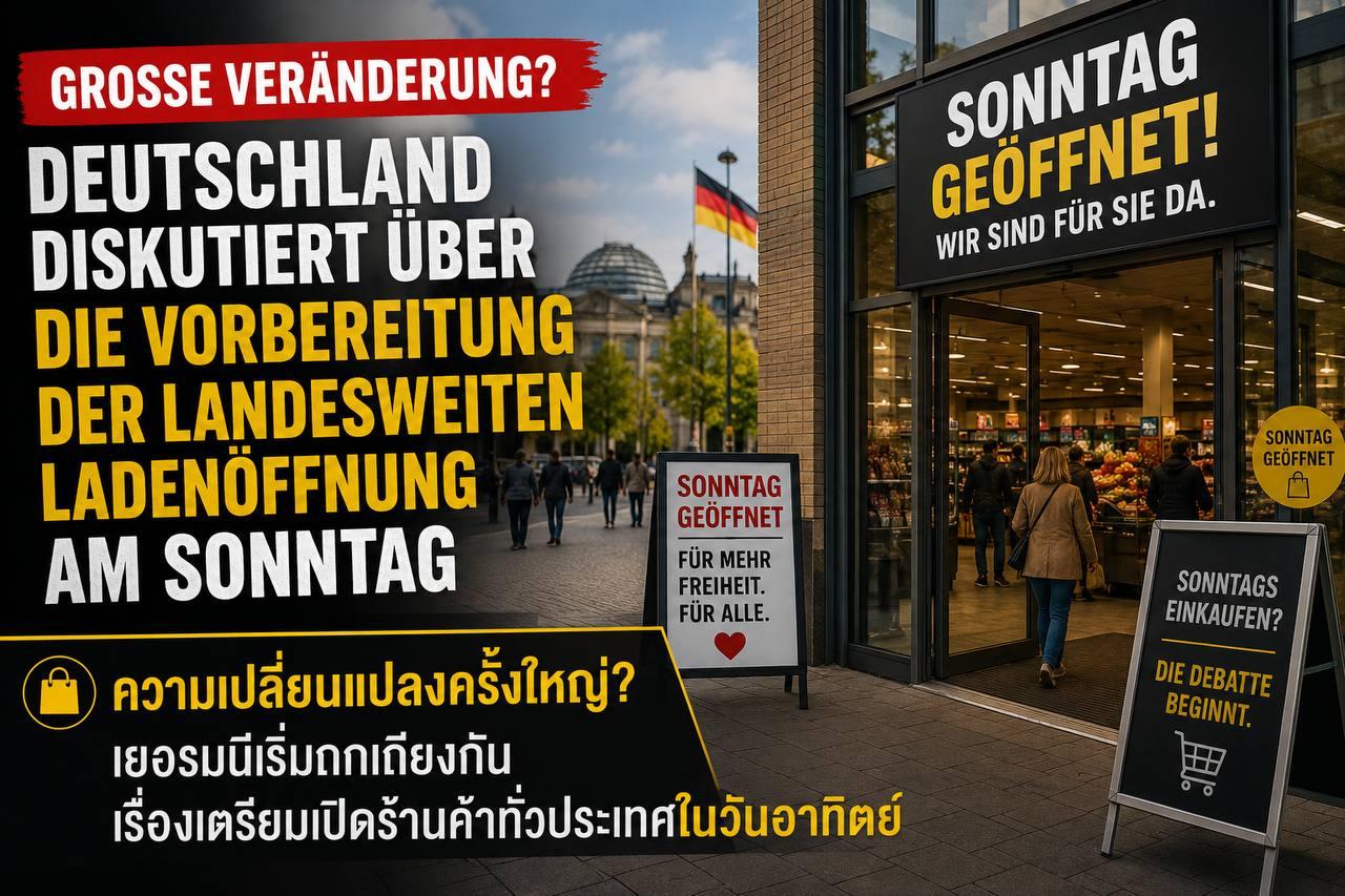 Sonntagsöffnung in Deutschland: Ein neuer Ansatz?