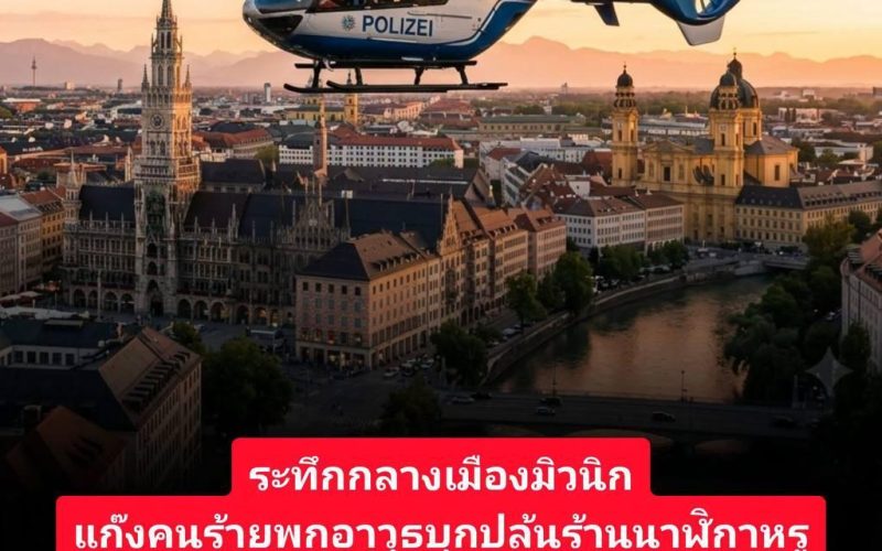 Dramatischer Raubüberfall im Herzen von München: Polizei schnappt Täter in Rekordzeit