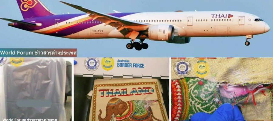 Flugbegleiterin aus Thailand wegen Drogenhandel in Australien verhaftet