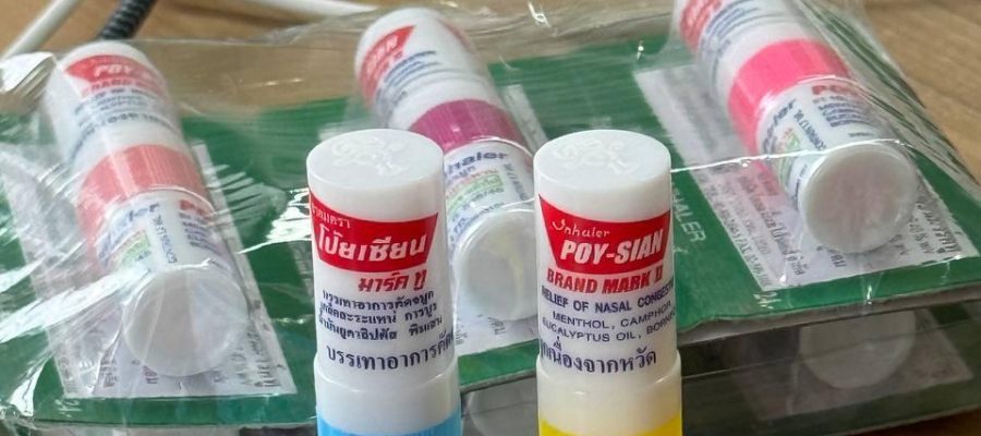 Poy-Sian Inhalator: Ein duftendes Kulturgut aus Thailand 🇹🇭