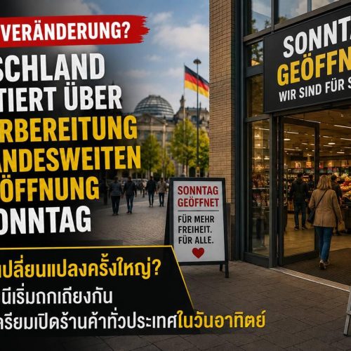Sonntagsöffnung in Deutschland: Ein neuer Ansatz?
